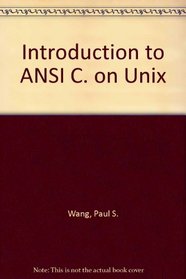 Introduction to ANSI C. on Unix