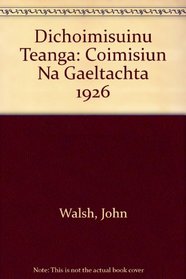 Dichoimisiunu Teanga: Coimisiun Na Gaeltachta 1926