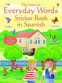 Everyday Words in Spanish (Everyday Words Sticker Books)