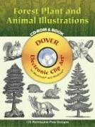 Forest Plant and Animal Illustrations CD-ROM and Book (Dover Electronic Clip Art)