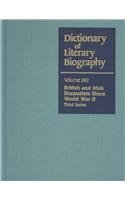 Dictionary of Literary Biography: British and Irish Dramatists Since WWII