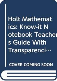 Know-It Notebook, Teacher's Guide, Volume 2 for Holt 