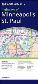 Rand McNally Minneapolis/ St. Paul, Minnesota: Major Roads & Highways
