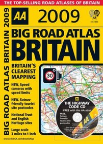 AA Big Road Atlas Britain 2009 (Aa Atlases and Maps)
