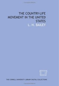 The country-life movement in the United States