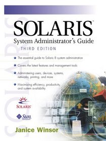 Solaris System Administrator's Guide (3rd Edition)