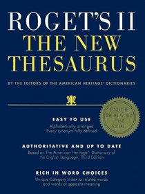 Roget's II: The New Thesaurus