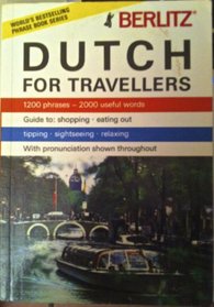 Berlitz Dutch Phrase Book (Phrase Books)