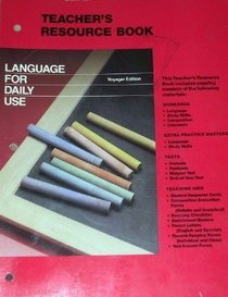 Language for Daily Use - Voyager Edition, Grade 2 (Teacher's Resource Book)