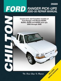 Ford Ranger Pick-ups: 2000-2008 (Chilton's Total Car Care Repair Manuals)
