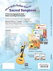 Alfred's Kid's Guitar Course Sacred Songbook 1 & 2: 17 Fun Arrangements That Make Learning Even Easier!, Book & CD