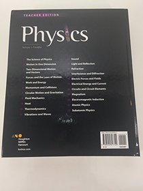 HMH Physics: Teacher Edition 2017