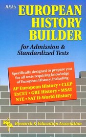 European History Builder for Admission & Standardized Tests (Test Preps)