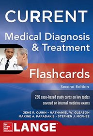 CURRENT Medical Diagnosis and Treatment Flashcards, 2E (Lange Current)