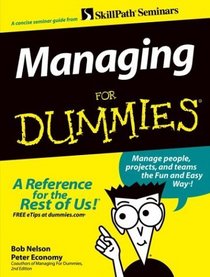 Skillpath Managing for Dummies Workbook 2e