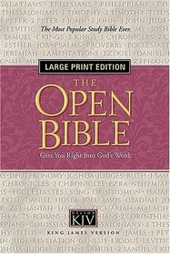 The Open Bible (Bonded Leather)