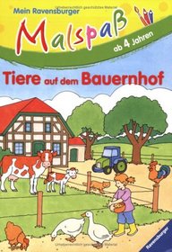 Mein Ravensburger Malspa Tiere auf dem Bauernhof