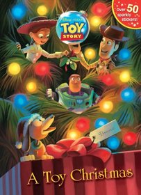 A Toy Christmas (Disney/Pixar Toy Story) (Glitter Sticker Book)