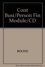 Cont Busi/Person Fin Module/CD