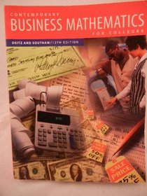 Contemporary Business Mathematics for Colleges
