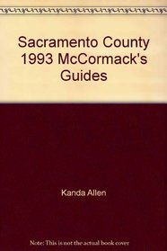 Sacramento County 1993 McCormack's Guides