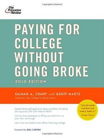 Paying for College Without Going Broke, 2010 Edition (College Admissions Guides)