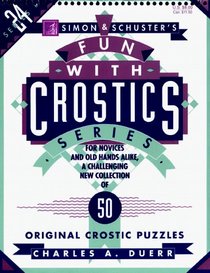 Simon  Schuster Fun With Crostics #24 (Fun With Crostics, 24)