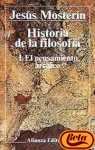 Historia De La Filosofia: El Pensamiento Arcaico (El Libro De Bolsillo (Lb)) (Spanish Edition)