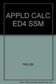 Student Solutions Manual for Applied Cal