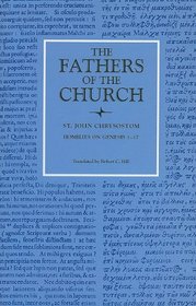 Homilies on Genesis, 1-17 (The Fathers of the Church, 74)