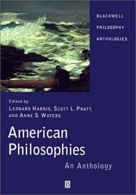 American Philosophies: An Anthology