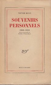 Souvenirs Personnels /  1848 1851