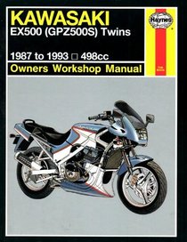 Kawasaki Ex500 (Gpz500s Owners Workshop Manual)