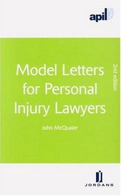 Apil Model Letters for Personal Injury Lawyers