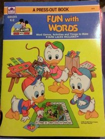 Disney: Fun with Words Press-Out Stencil