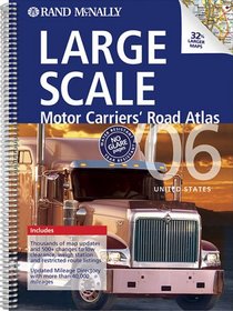 Rand McNally 2006 Large Scale Motor Carriers' Road Atlas (Rand McNally Large Scale Motor Carriers' Road Atlas)