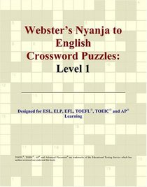 Webster's Nyanja to English Crossword Puzzles: Level 1