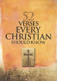 52 Verses Every Christian Should Know