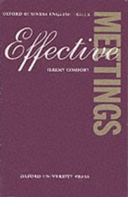 Effective Meetings: Audio Cassette (Oxford Business English Skills)