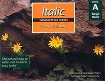 Italic Handwriting Series Book A