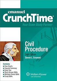 CrunchTime: Civil Procedure (Emanuel Crunchtime)
