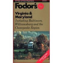 FODOR-VIRGINIA AND MARYLAND 1S (Fodor's Virginia  Maryland)