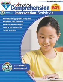 Everyday Intervention Activities for Comprehension Grade 5 w/CD