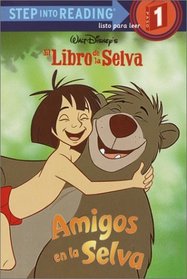 Amigos en la selva (Step into Reading) (Spanish Edition)