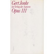 Opus 111: Ein Klavierstuck (Theaterbibliothek) (German Edition)
