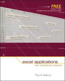 Excel Applications for Corporate Finance