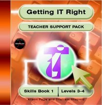 Getting It Right Teacher Support Packs 1 Levels 3-4 (Getting It Right)