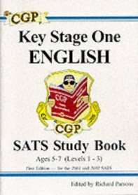 KS1 English SATS: Study Book (Levels 1-3) Pt. 1 & 2 (Sats Study Book)