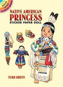 Native American Princess Sticker Paper Doll (Dover Little Activity Books)