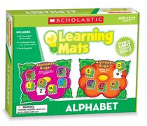 Scholastic Teacher's Friend Alphabet Learning Mats, Multiple Colors (TF7101)